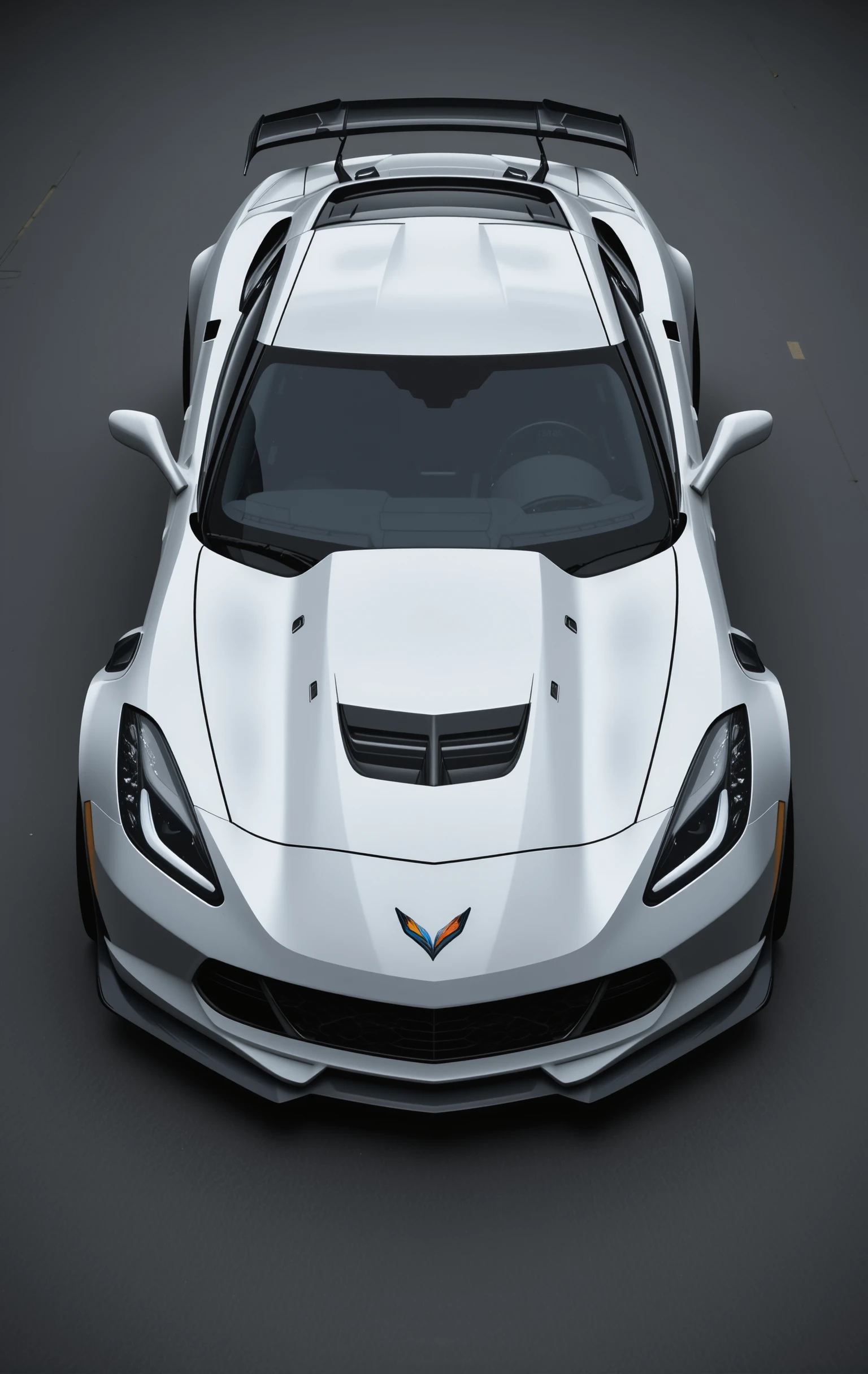 High performance Chevrolet sports car with aerodynamic design