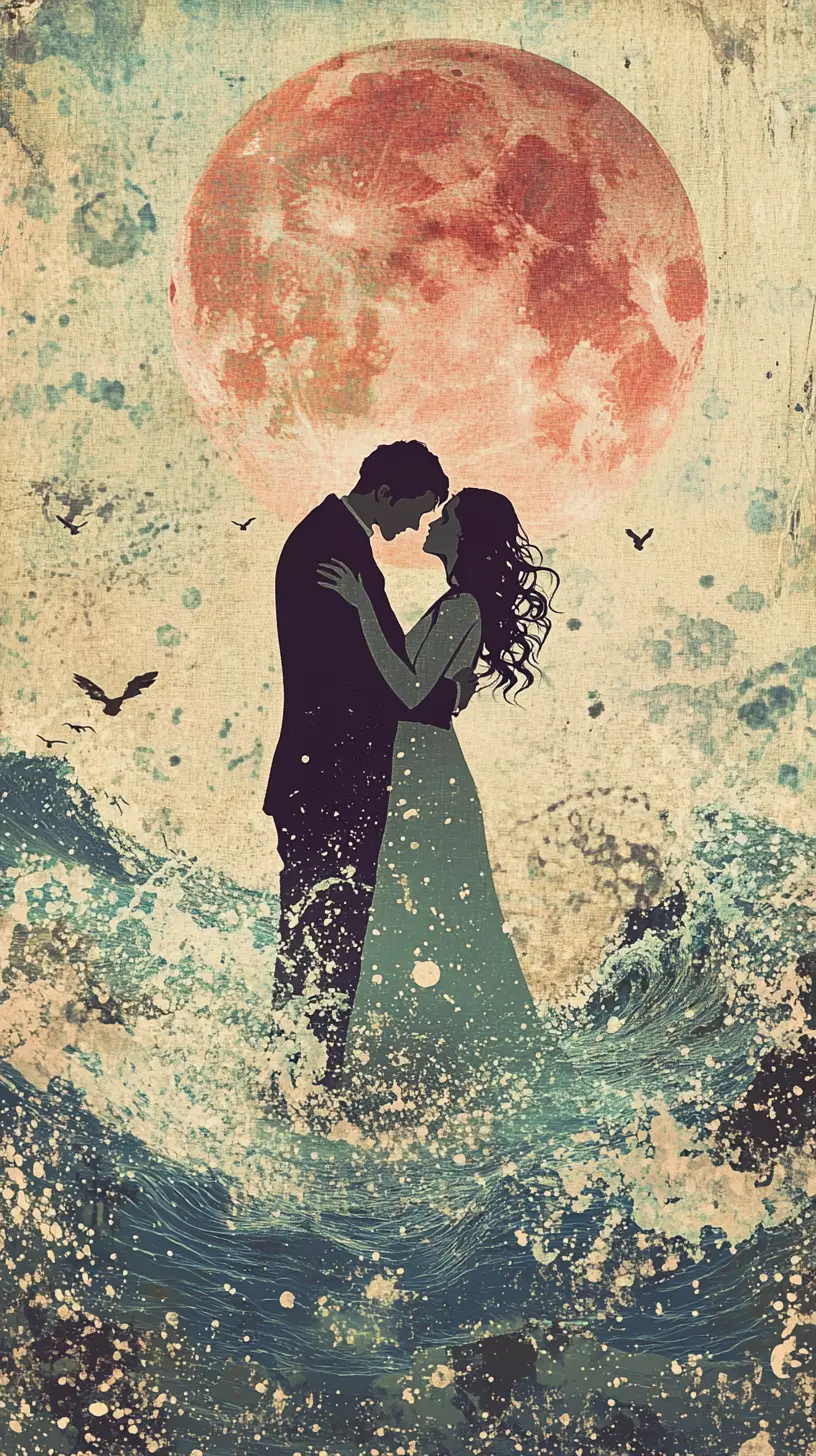 Romantic longing inspired by a lonely love song