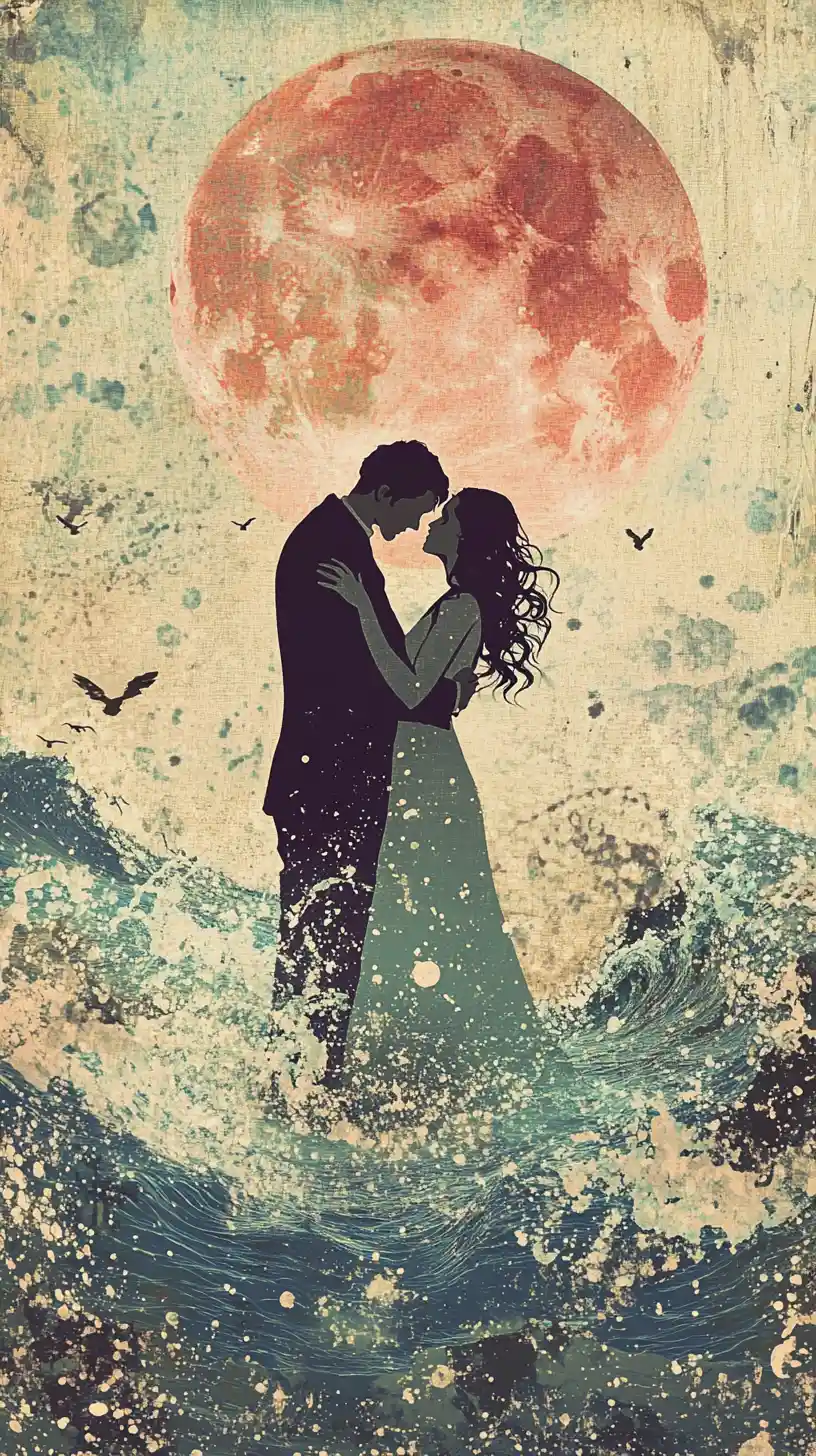 Romantic longing inspired by a lonely love song