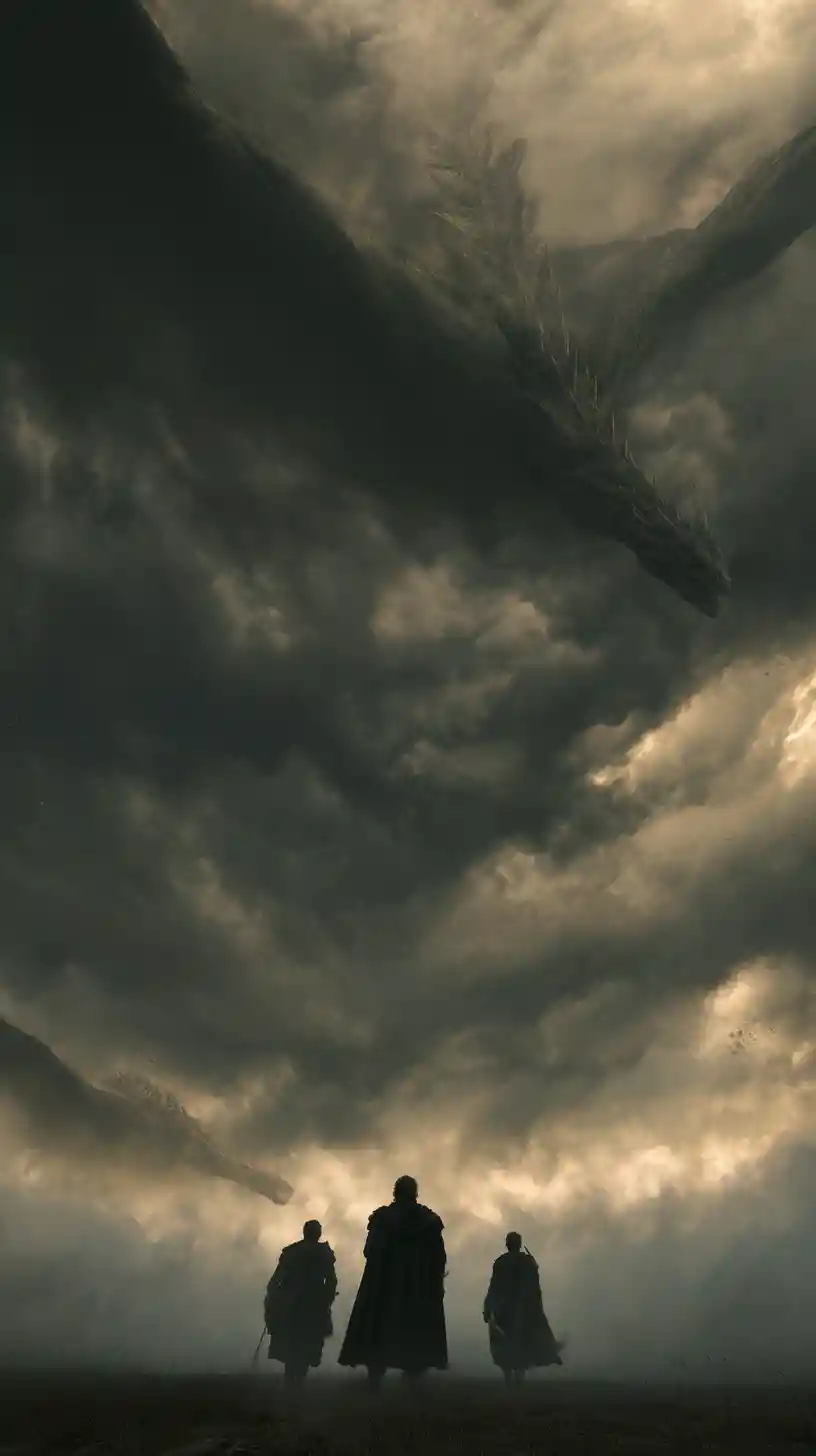 Mysterious CGI UFO Floating High In The Sky