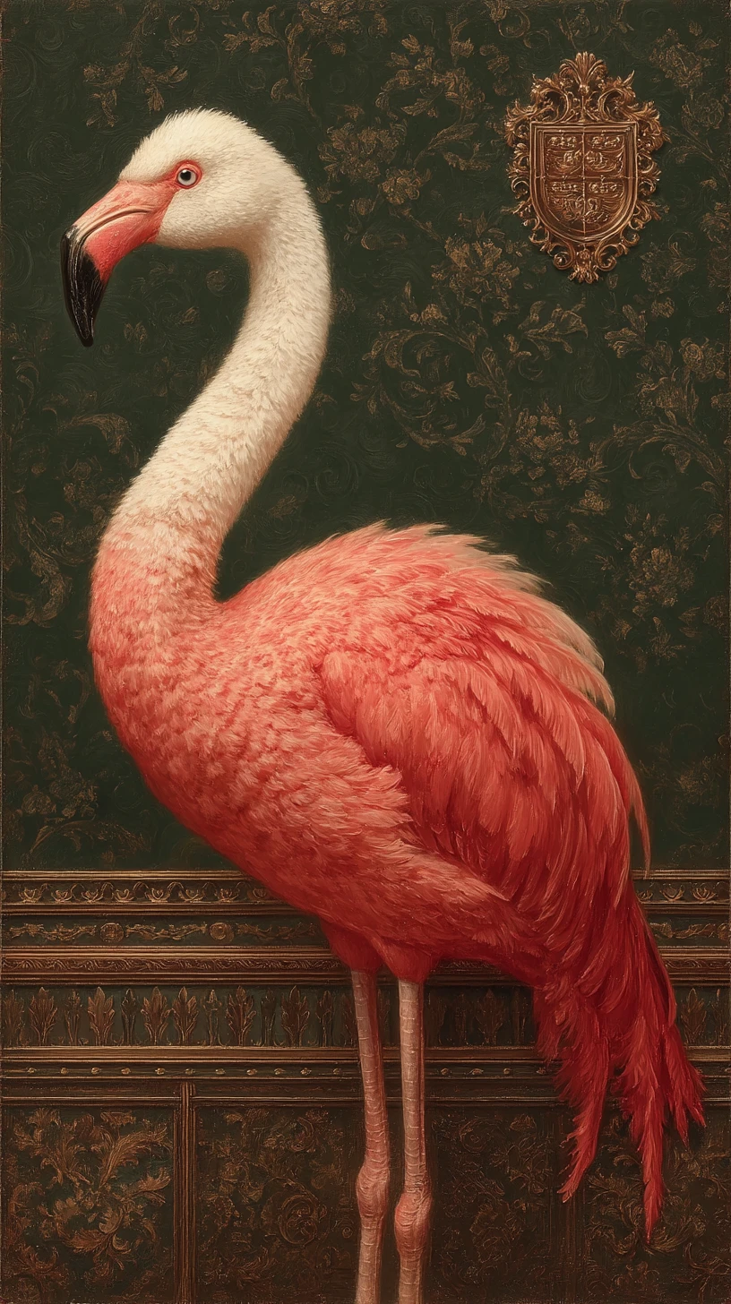 Retrato Aristocrático de Flamenco en Pintura al Óleo Clásica