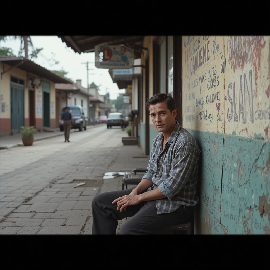 Middle aged man living alone in 1950s Mexico City