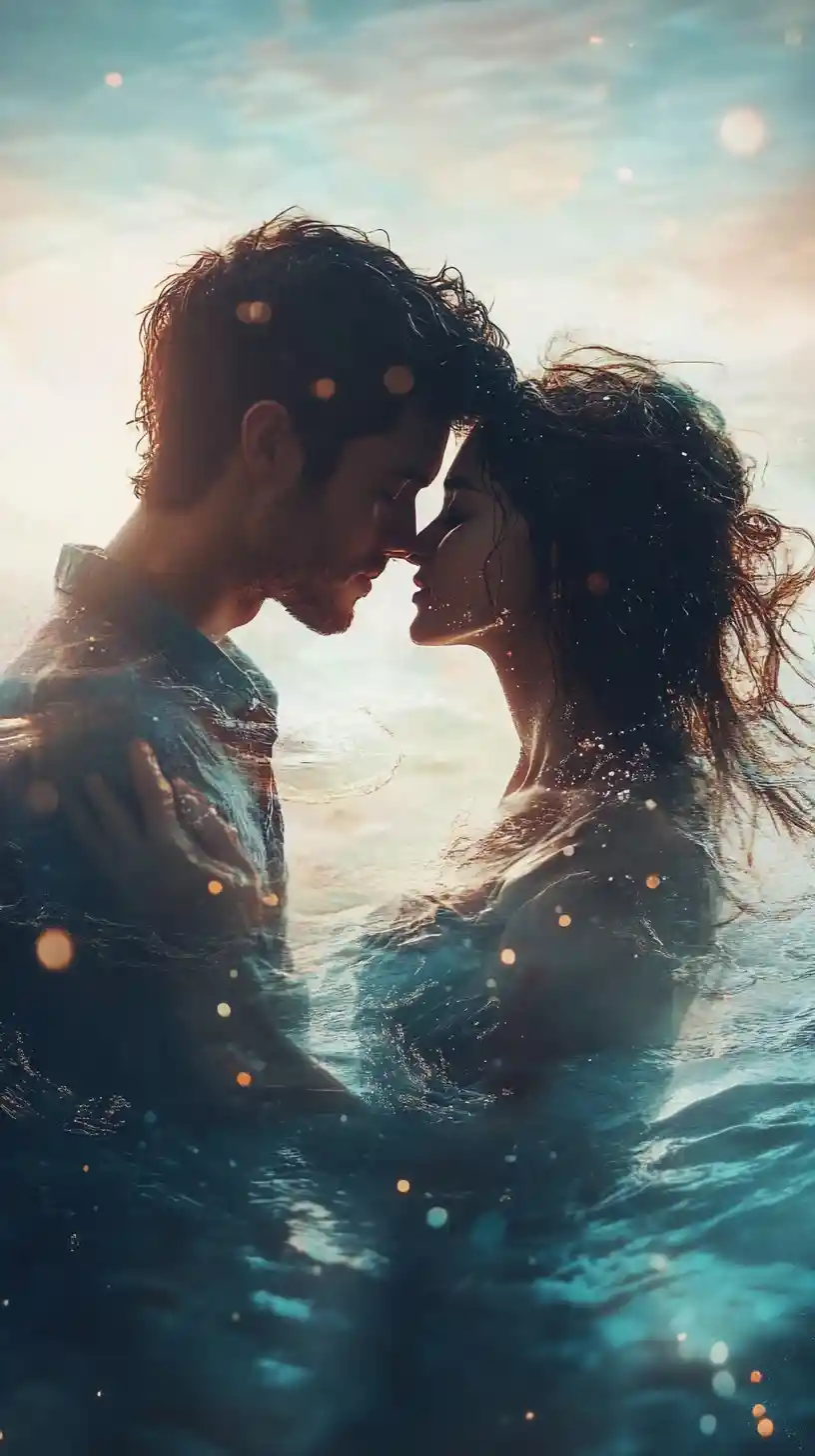 Romantic longing and devotion expressed through timeless song lyrics