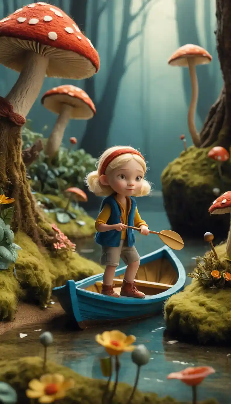Young blonde girl in rapper outfit walking cat in studio