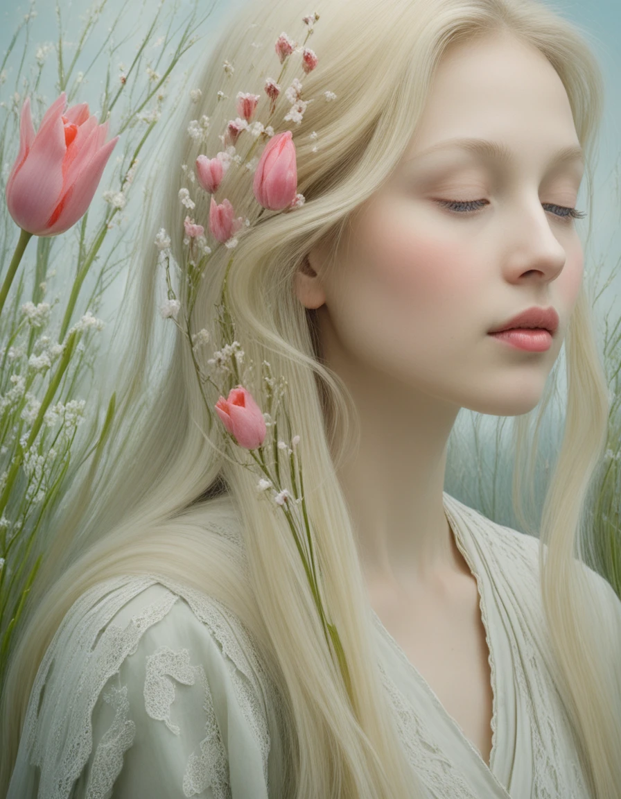 Farewell message wishing a boundless and gentle spring journey