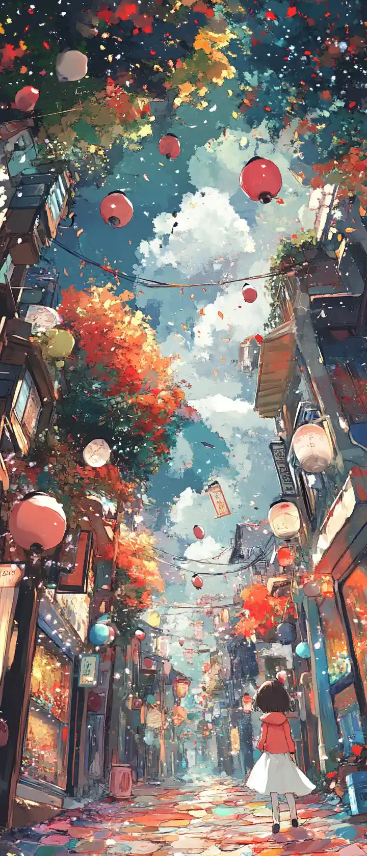 Playful funky colors with charming artistic illustration
