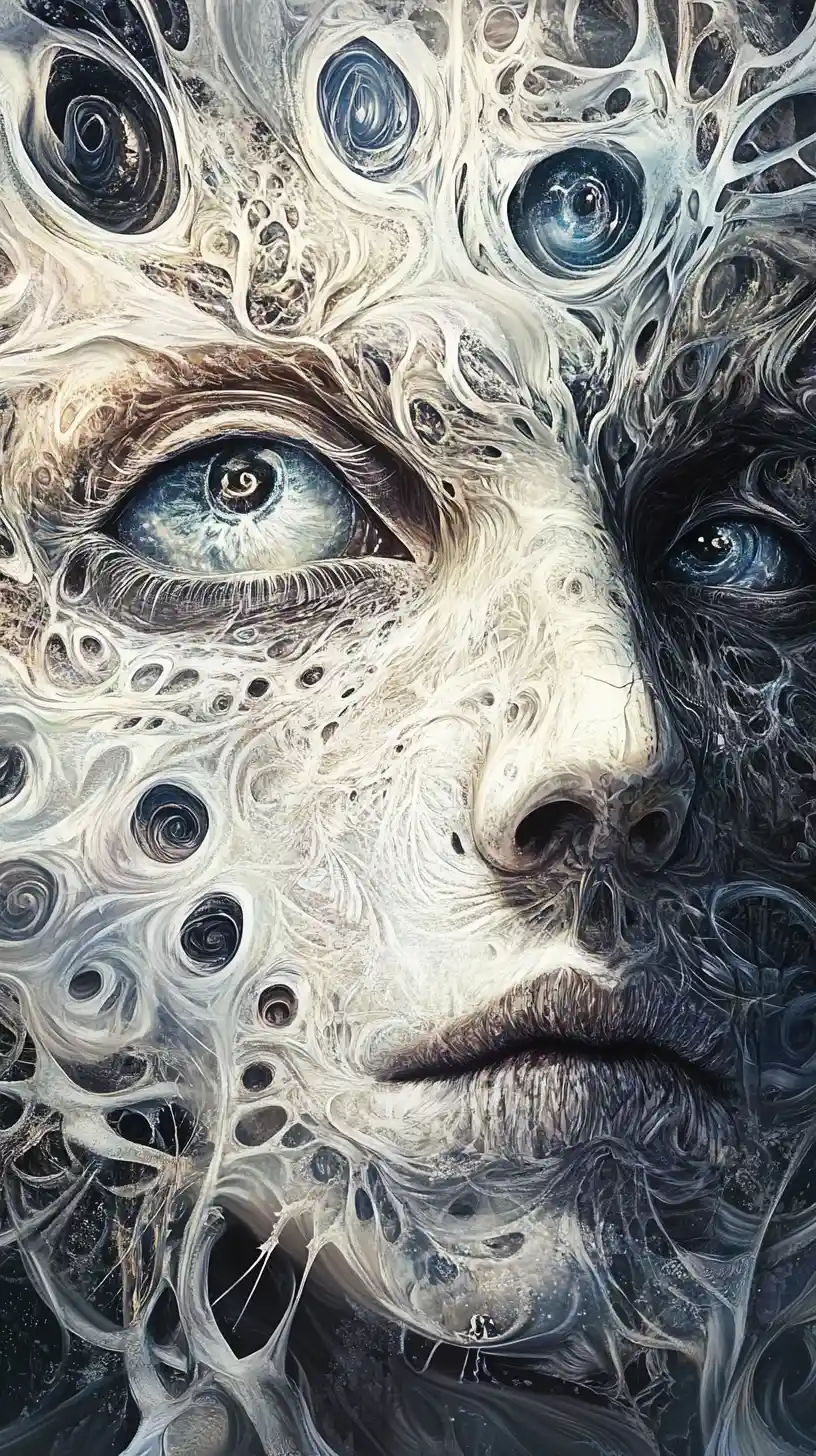 Science And Faith Contrasted In Poetic Typography Artwork