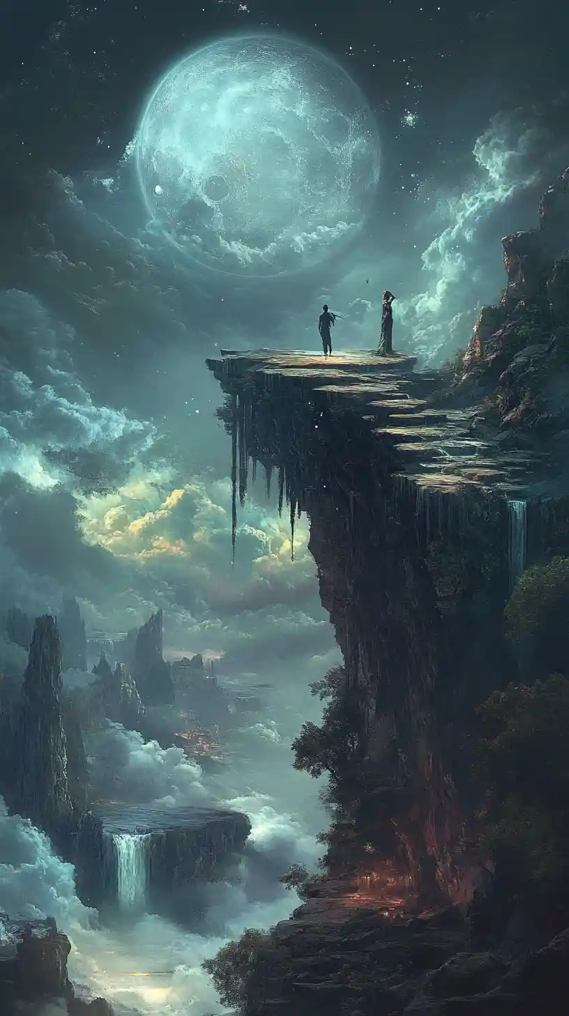 Determined figure claiming their place in an alien world