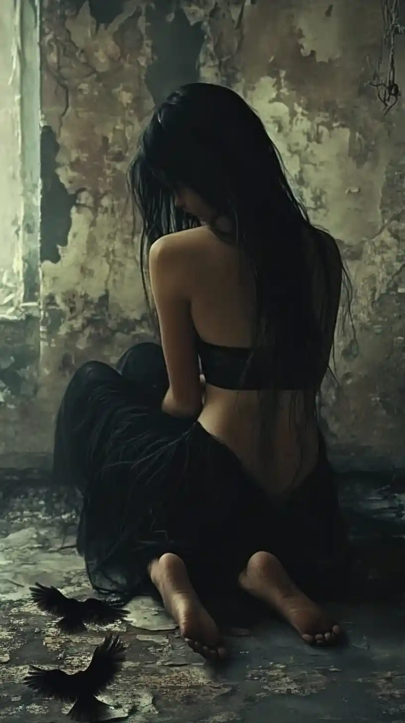 Confident figure relaxing in a comfortable unseen space