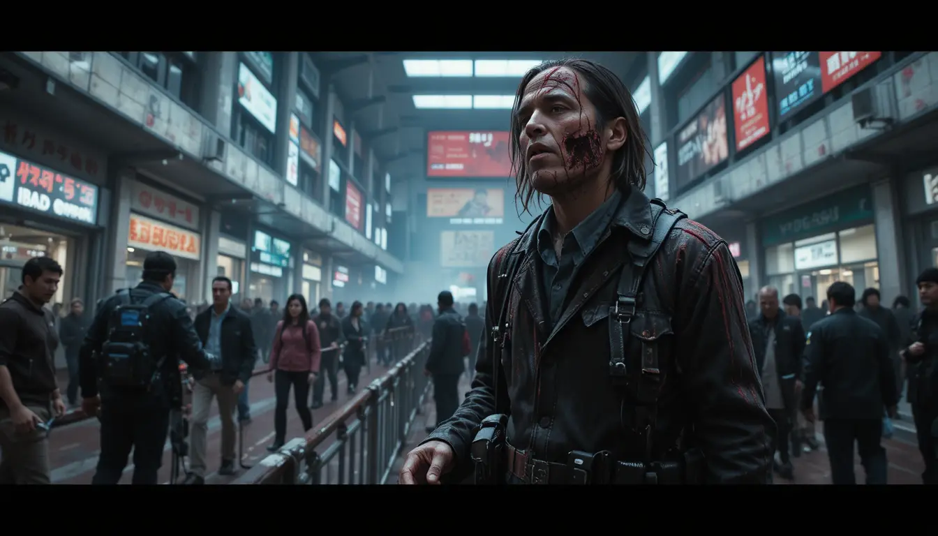Terrifying zombies crawl through a sealed Seoul skyscraper
