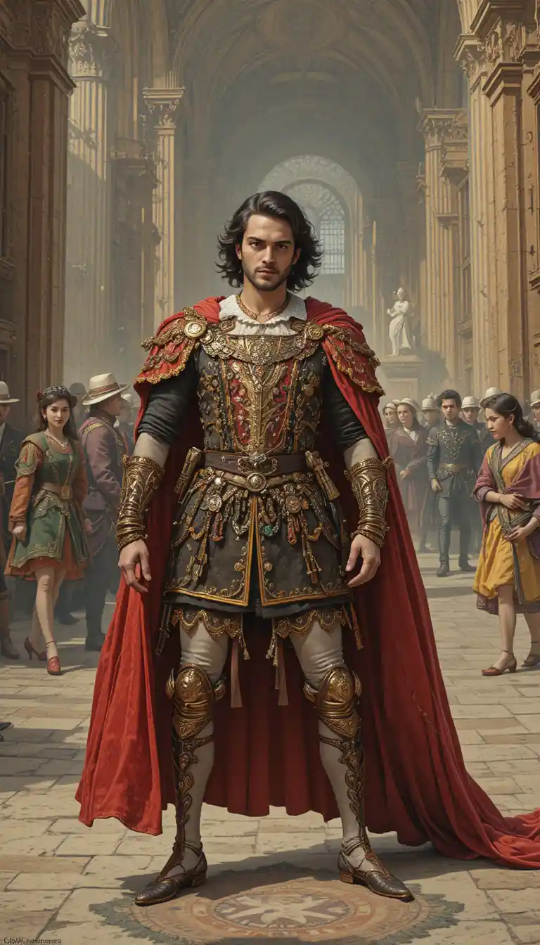 Vengeful Spanish minister plotting against the royal court