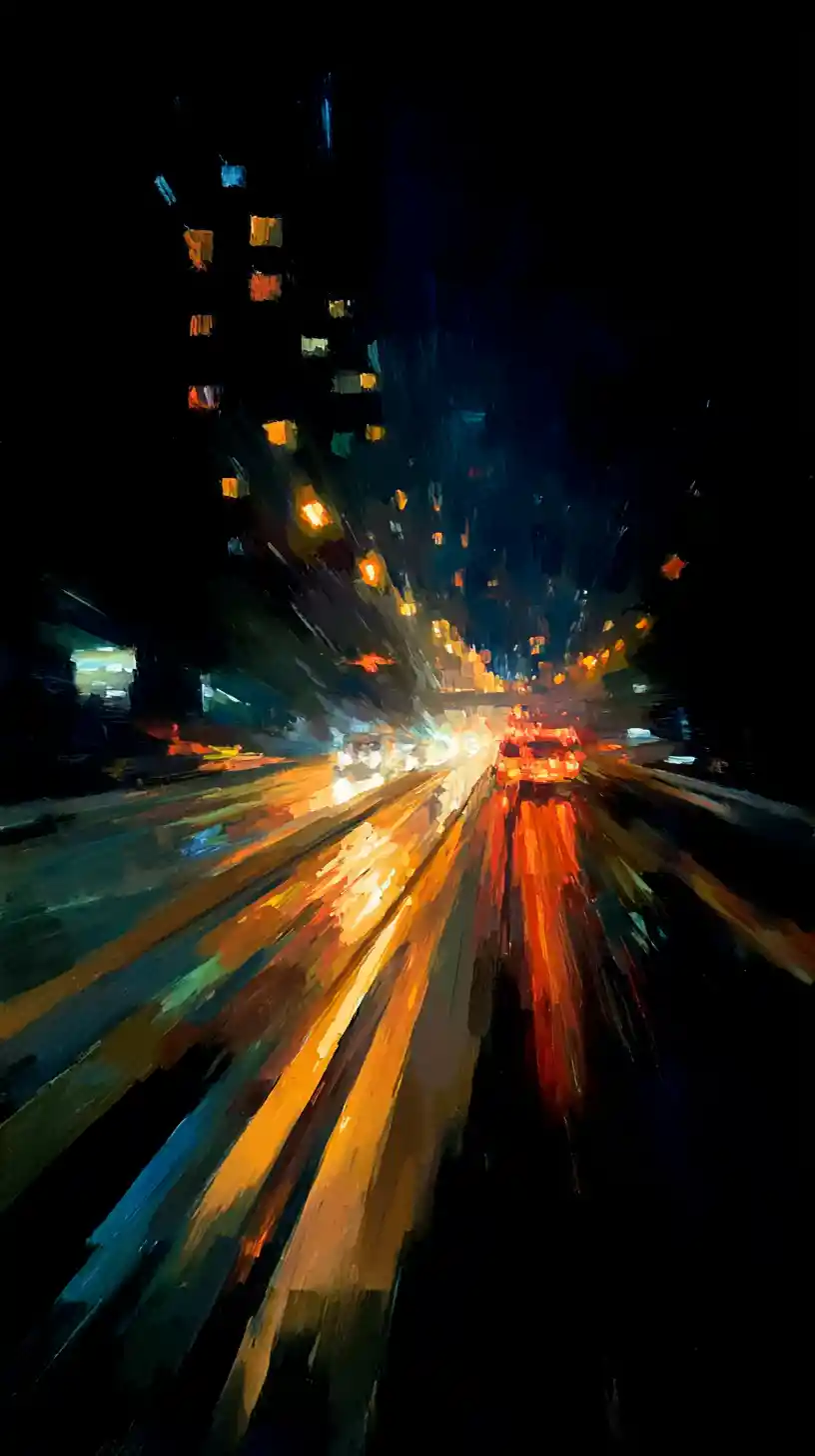 Speeding forward as life and money rush past