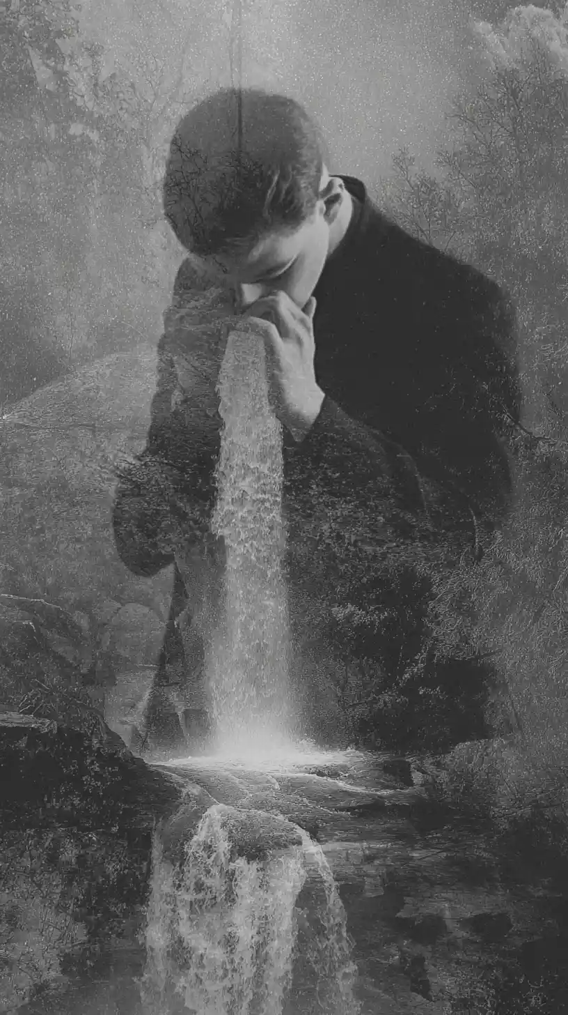 Abstract poetic lines about breath and invention