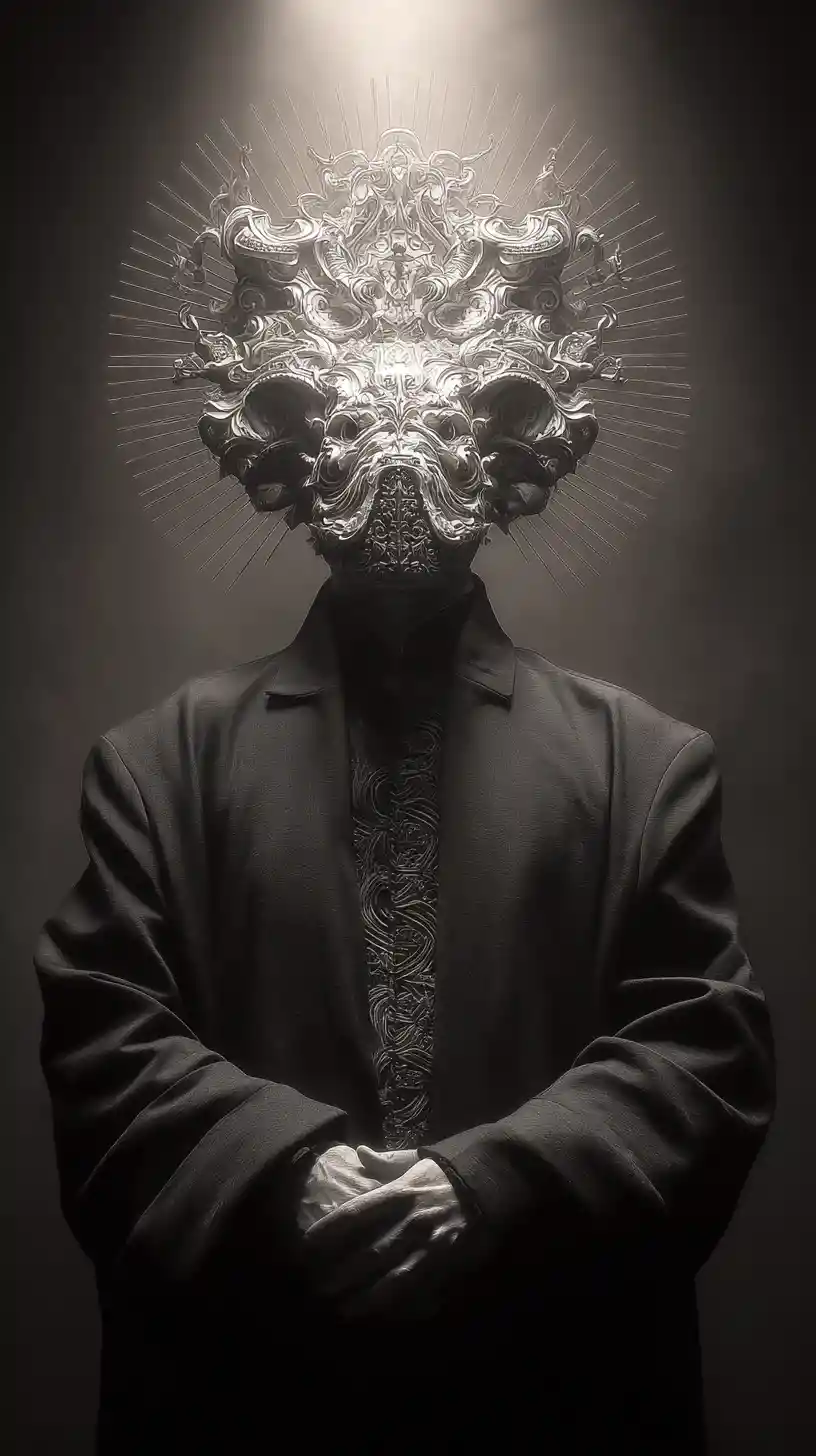 Confident man proclaiming himself the new god mc