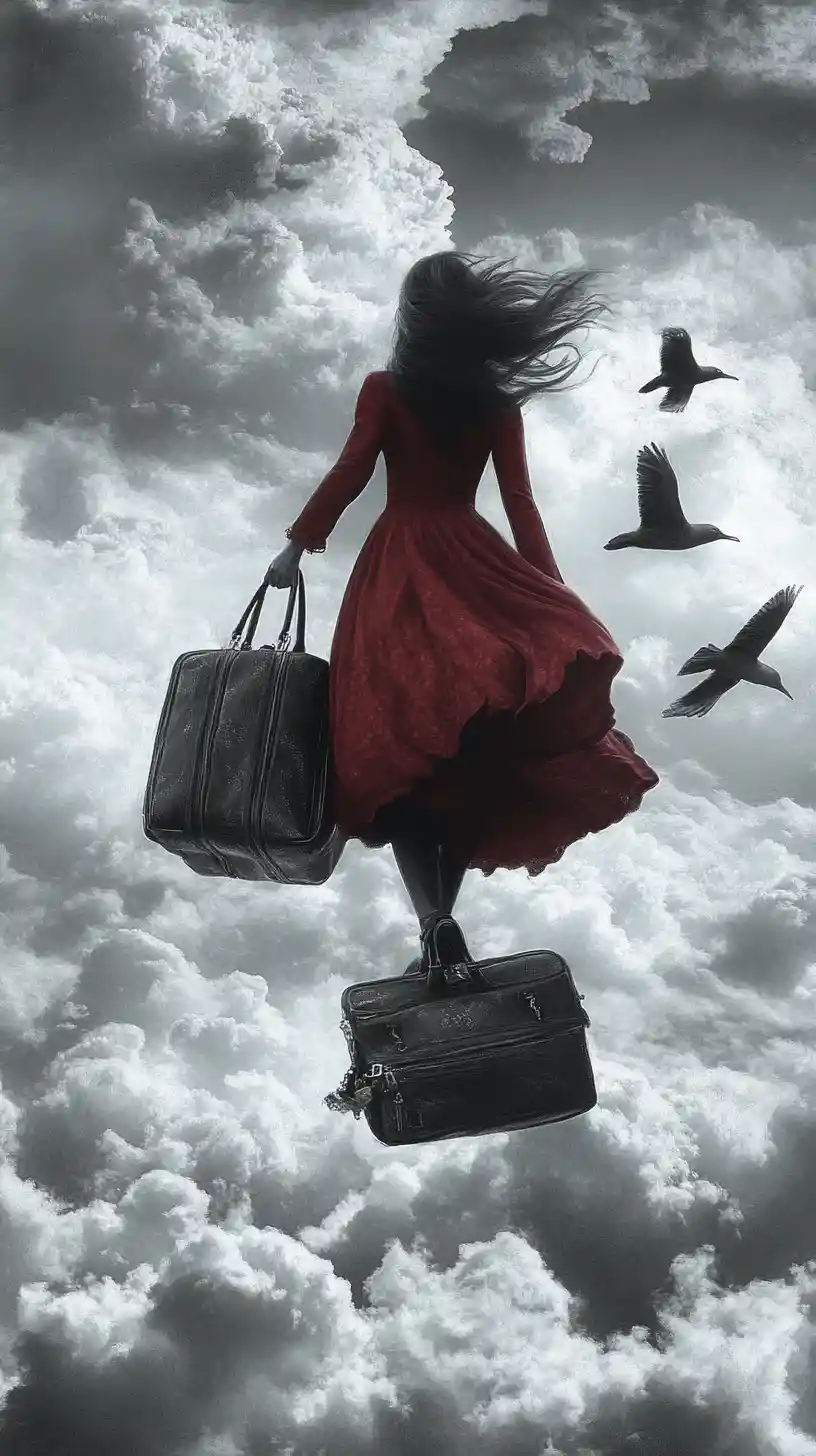 Confident lyrical text about taking a needed vacation