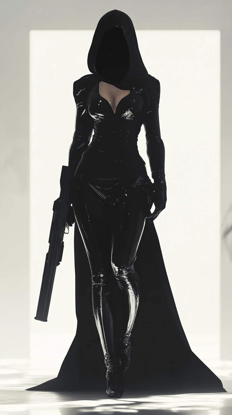 Revenge driven vigilante embracing a vengeful mood