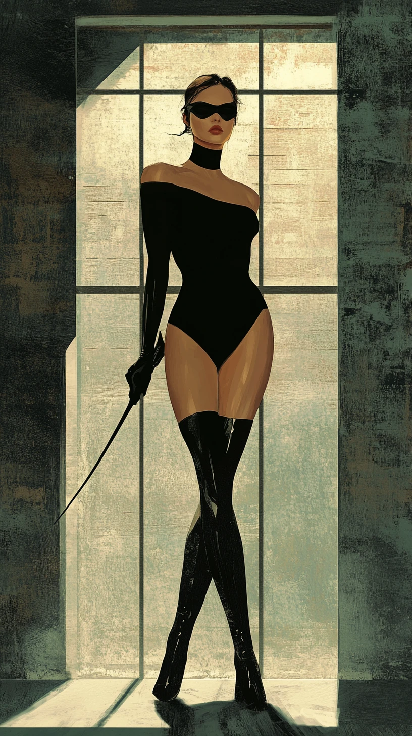 Vengeful vigilante dressing only for their own revenge