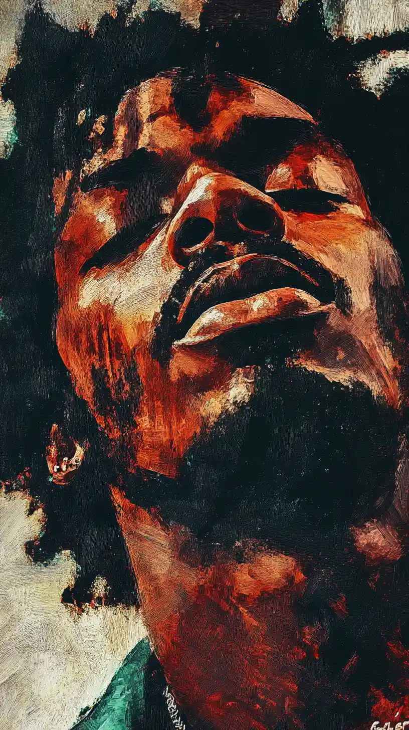 Abstract lyrical concept of power and rising energy