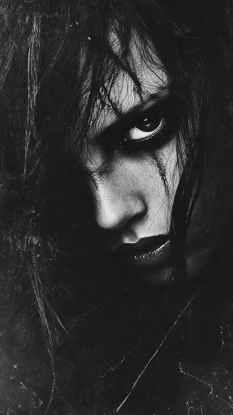 Brooding man burdened by reckless and chaotic past
