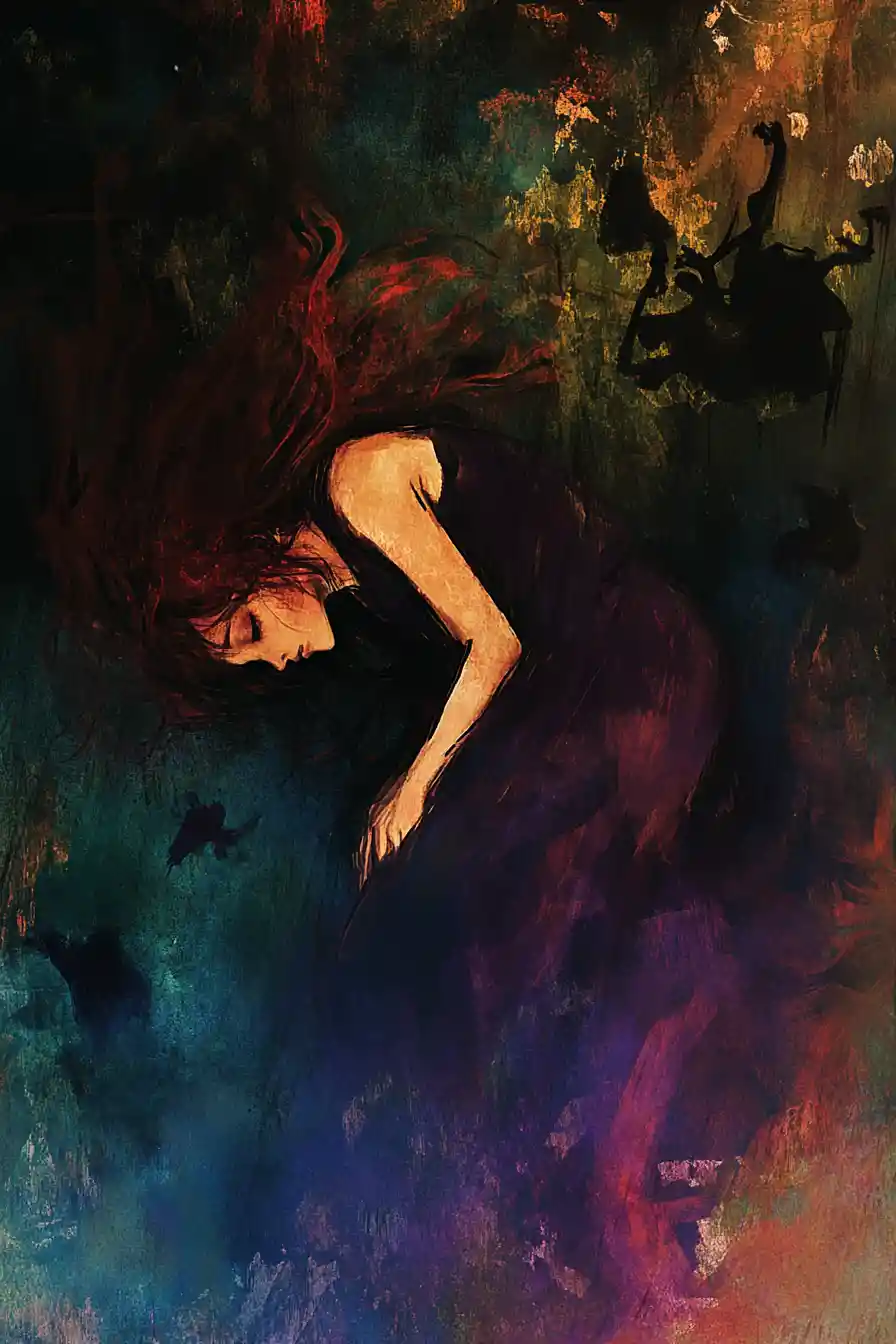 Quiet longing to move unseen through a watching world
