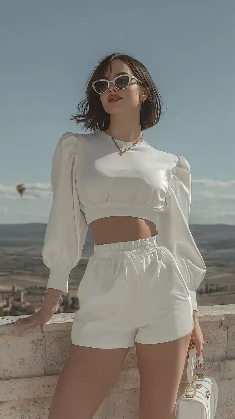 Hyper muscular warrior woman posing in a fantasy palace