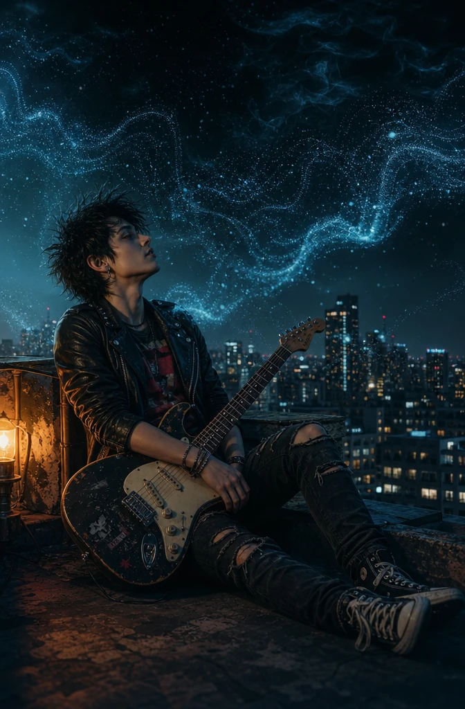 Midnight static and a quiet sense of unbound peace