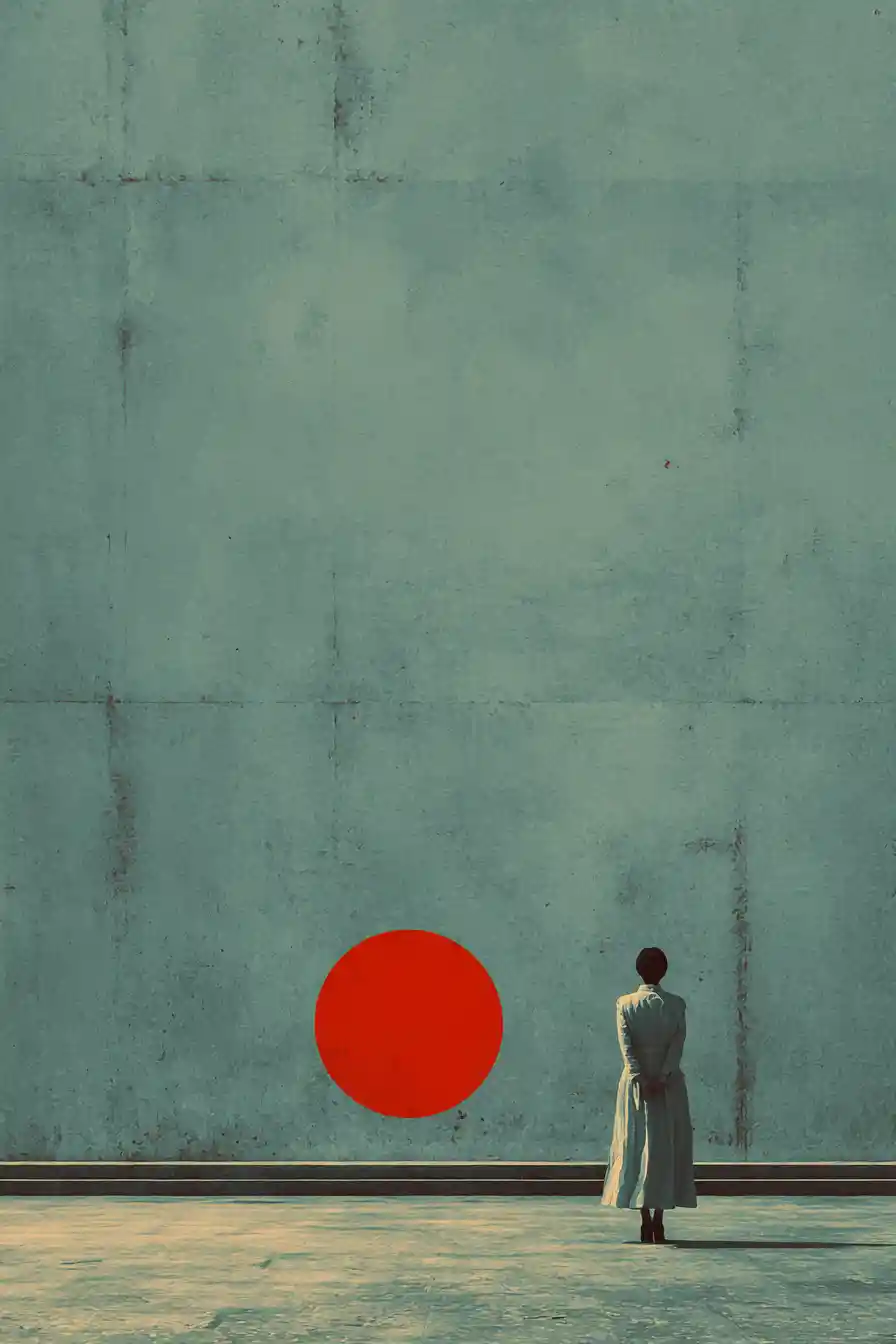 Surreal vintage collage of feeling ignored and invisible