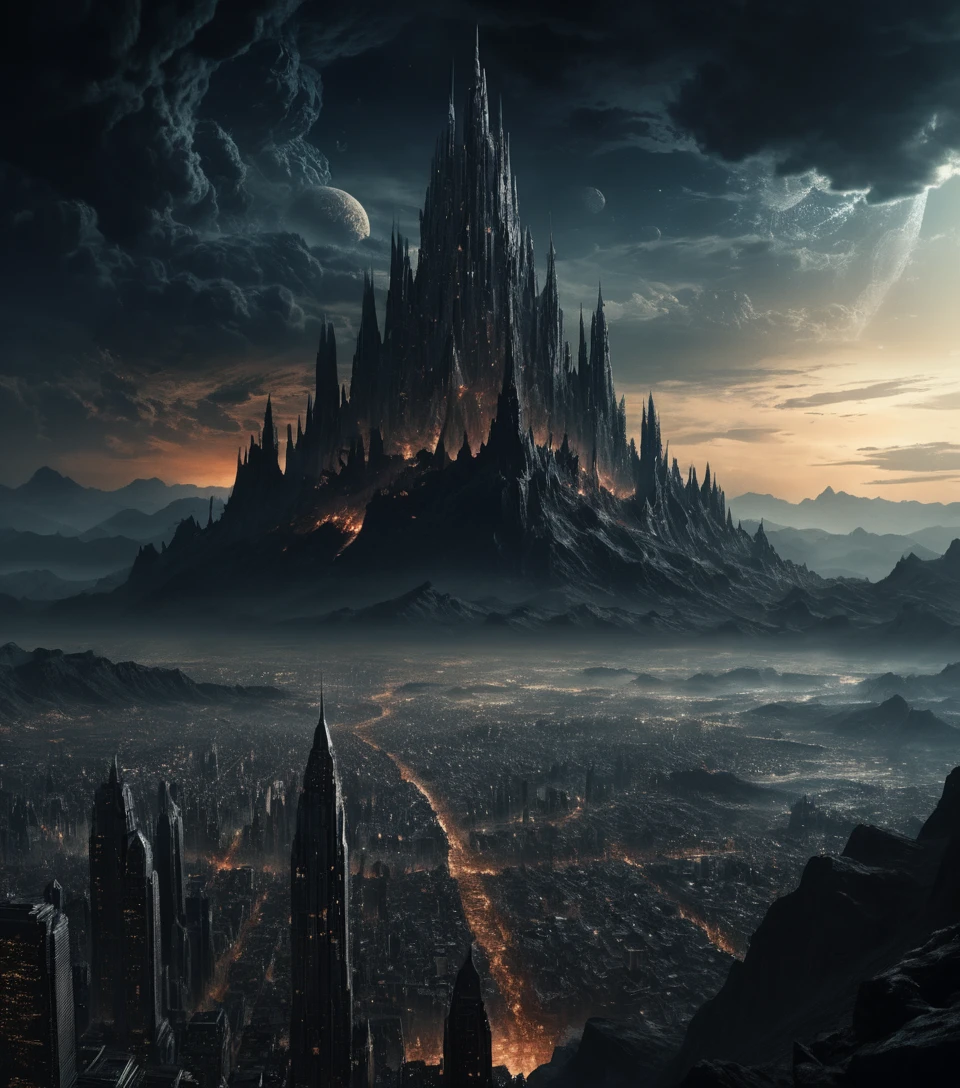 Last city on Earth under a sky of cosmic horrors