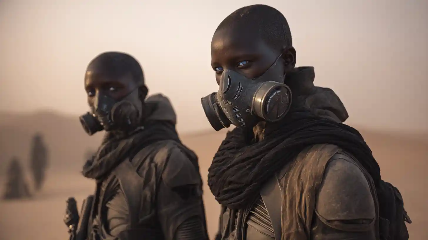 Desert monks and robots in a post apocalyptic slave camp
