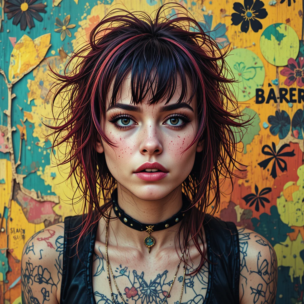 Troubled punk rocker battling sobriety and lost creative spark