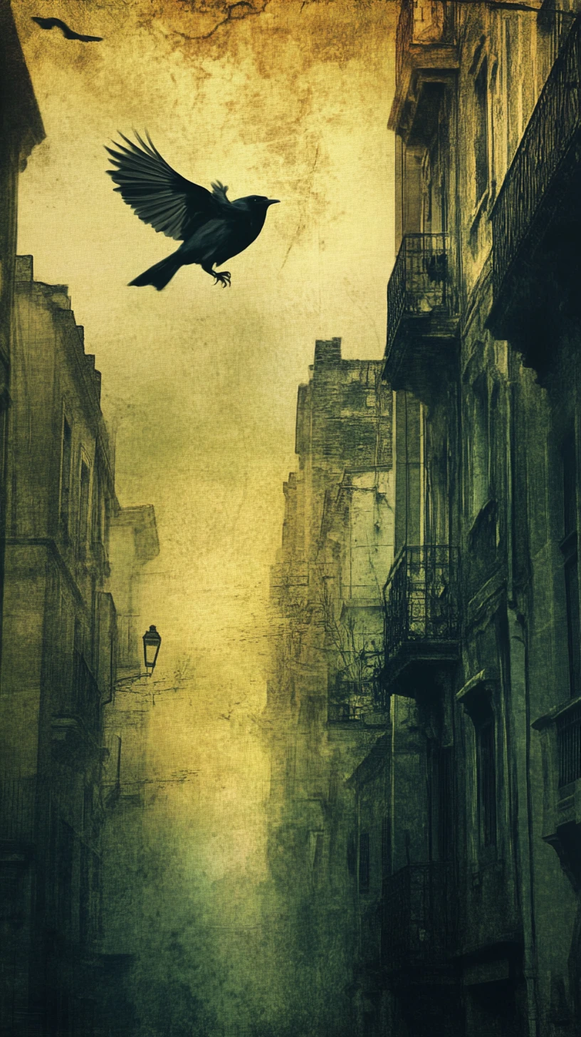 Melancholic street dreams fading into distant memory