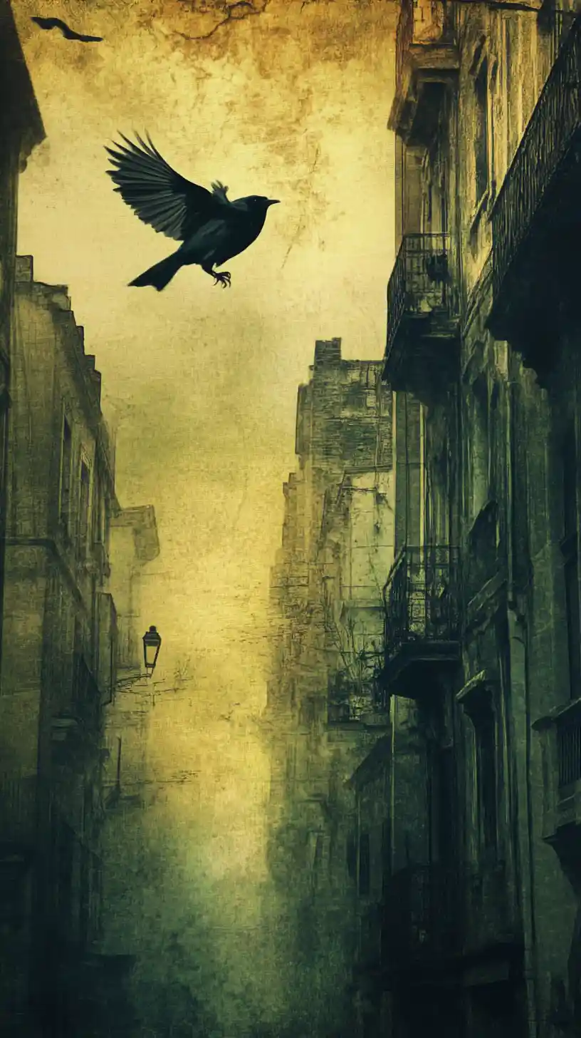 Melancholic street dreams fading into distant memory