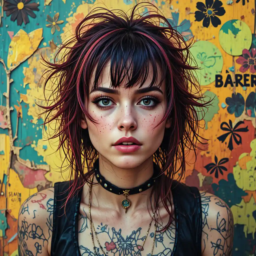 Troubled punk rocker battling sobriety and lost creative spark