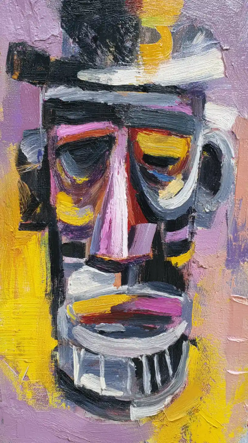 Mumbo Jumbo Brothers In A Playful Abstract Scene