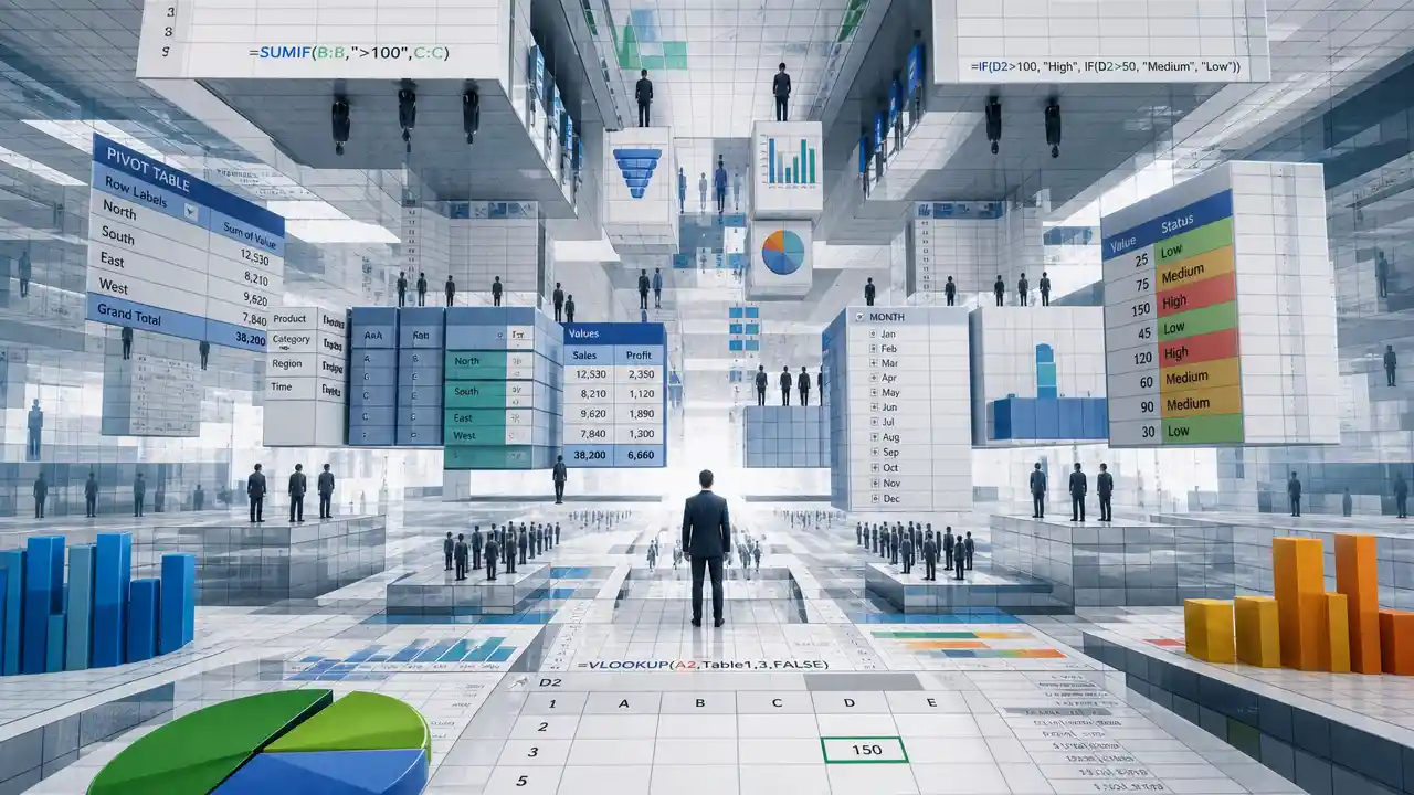 Surreal Analytical Space Of Rotating Geometric Data Grids