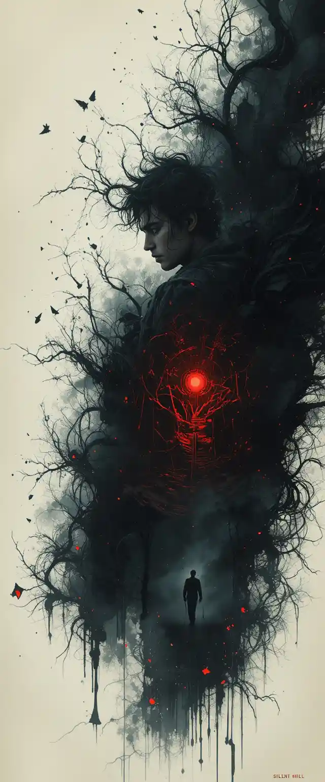 Lonely man drawn back to a dark abandoned town