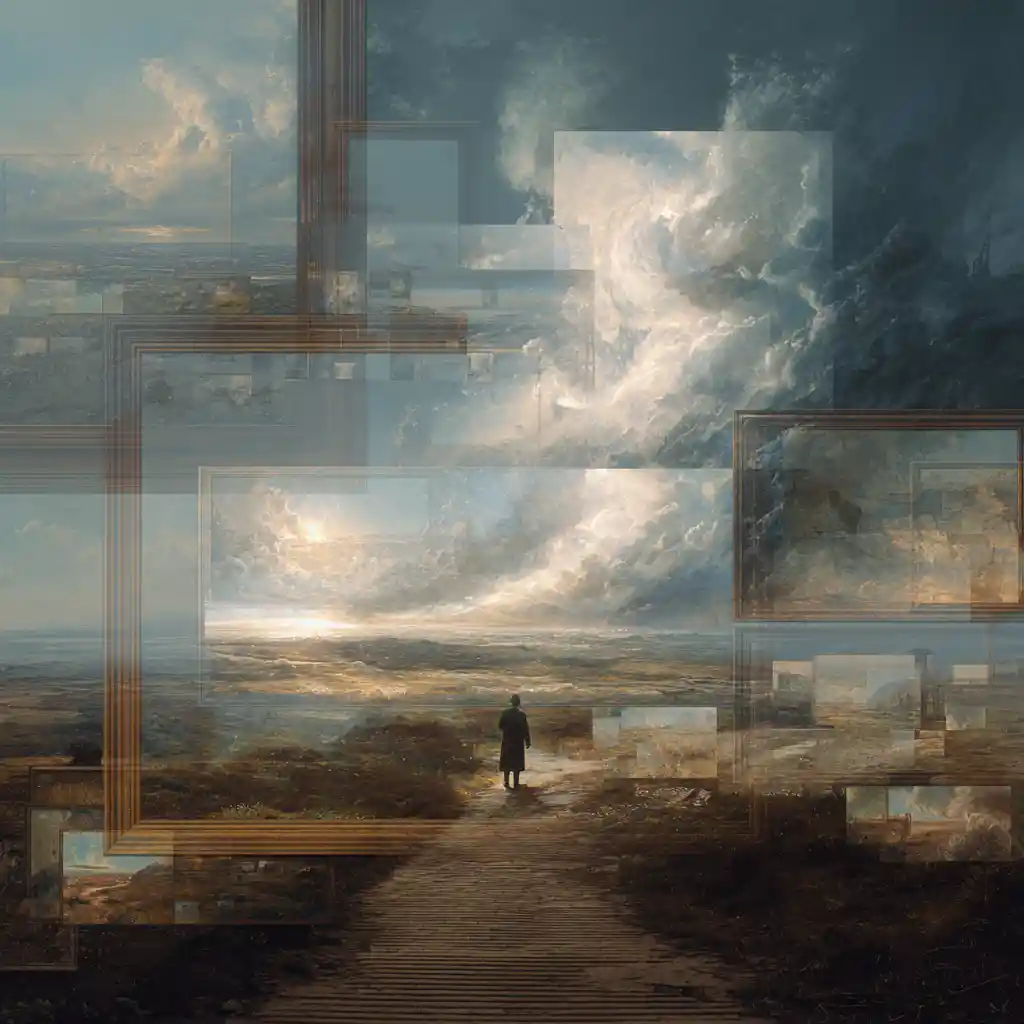 Freedom of creative visual concept for masterpiece creation