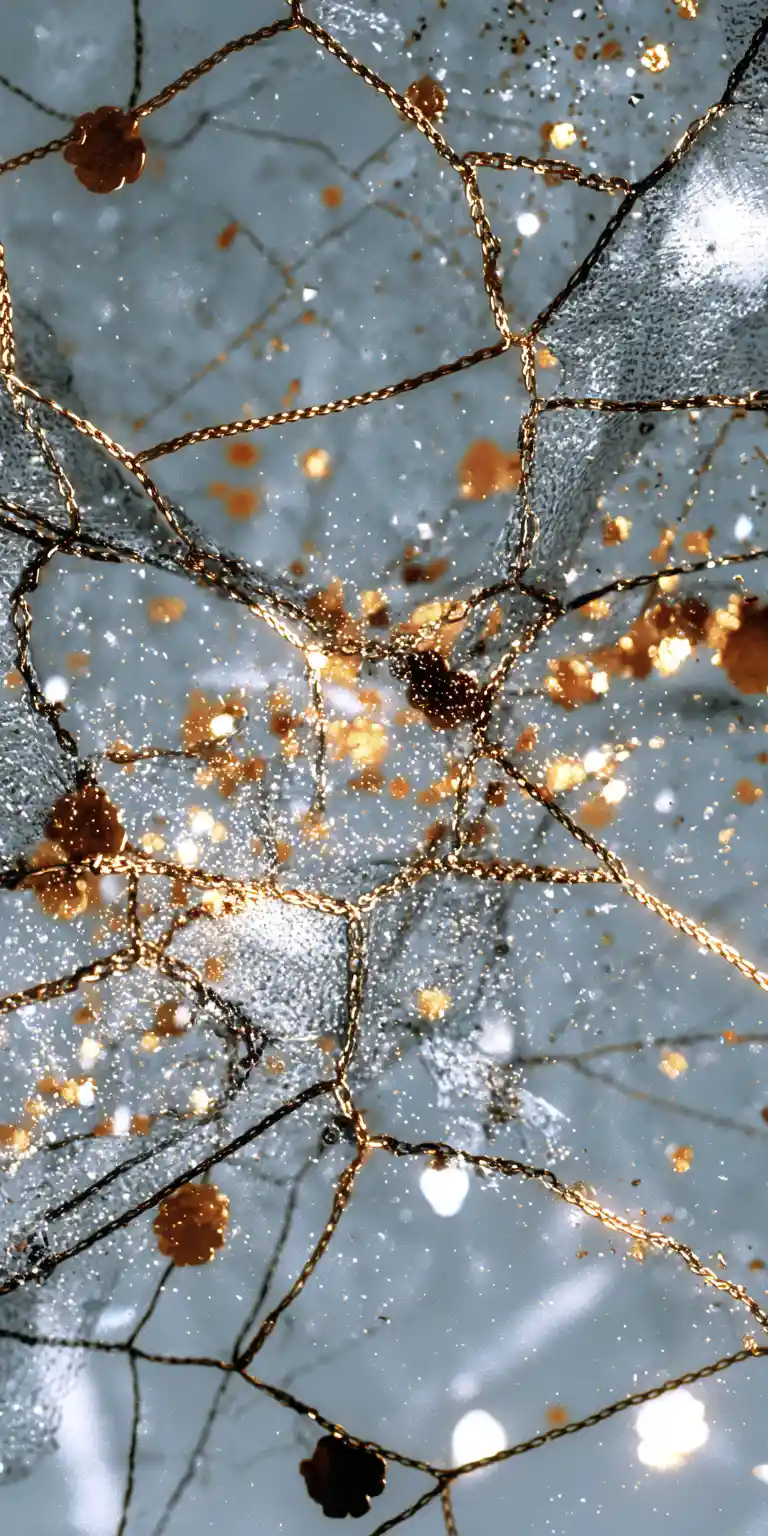 Illusione op art geometrica e colorata con ricamo di paillettes