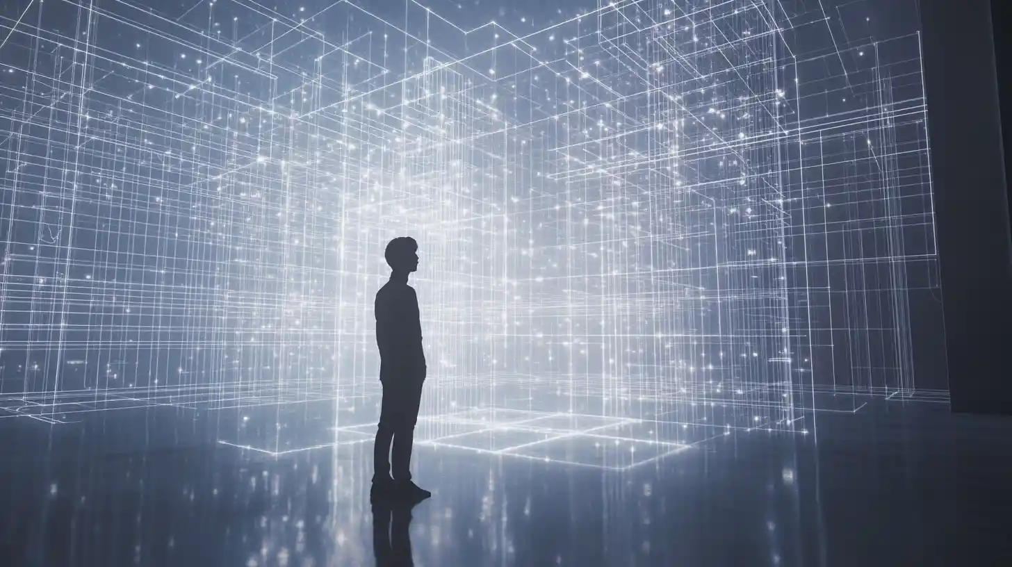 Expanding geometric data forms in cinematic wide angle