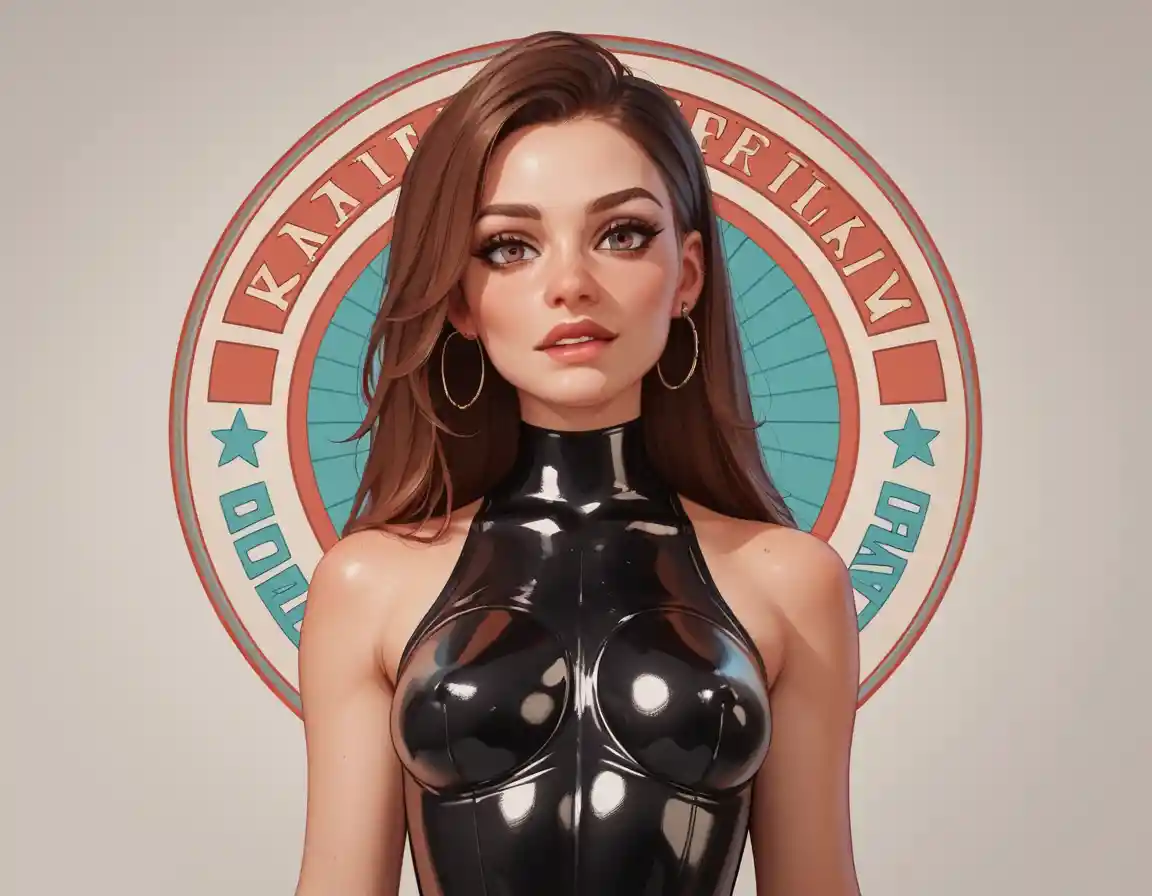 Surreal latex women in a biomechanical fantasy universe