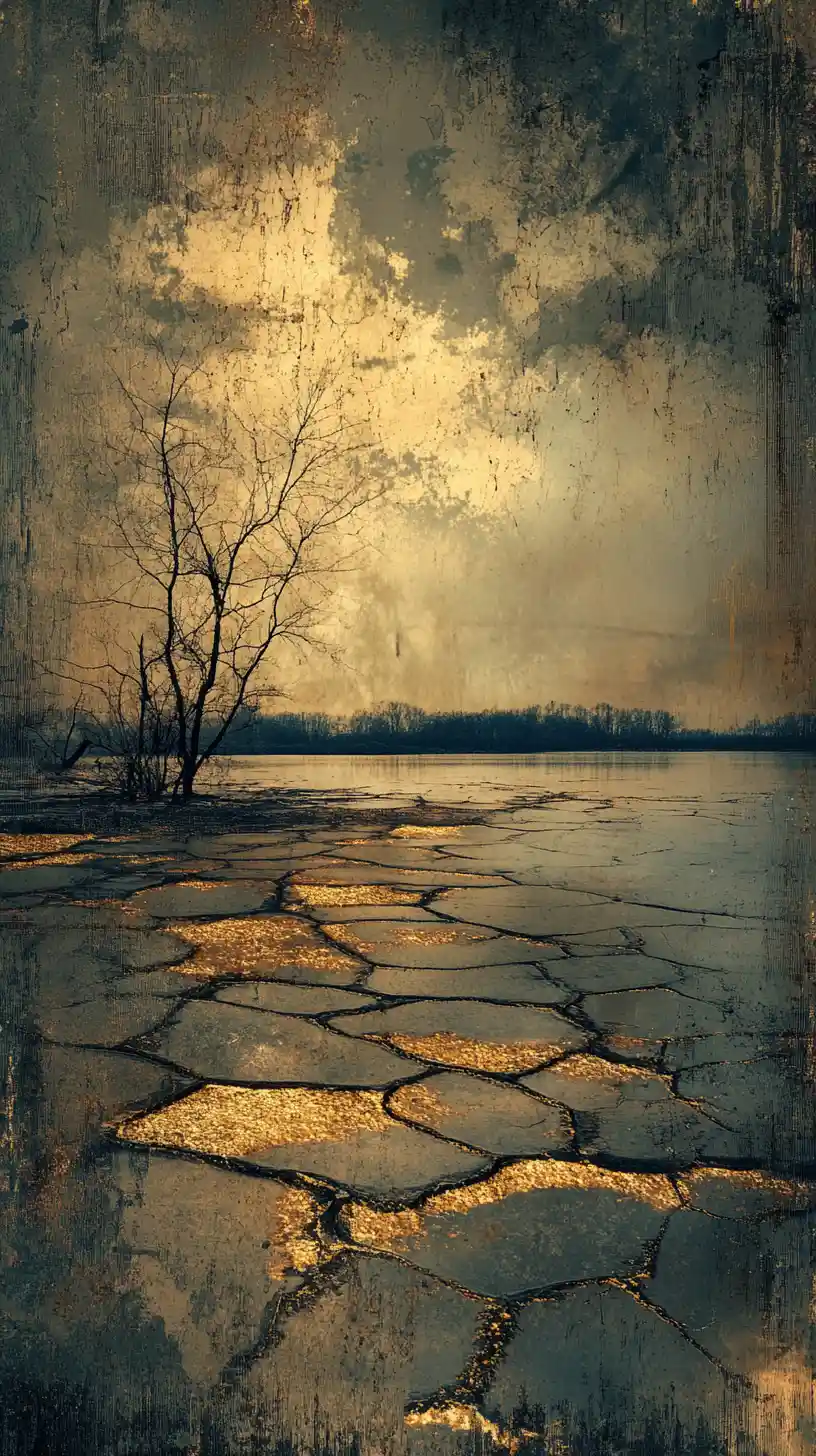 Floating remnants in a quiet minimal abstract environment