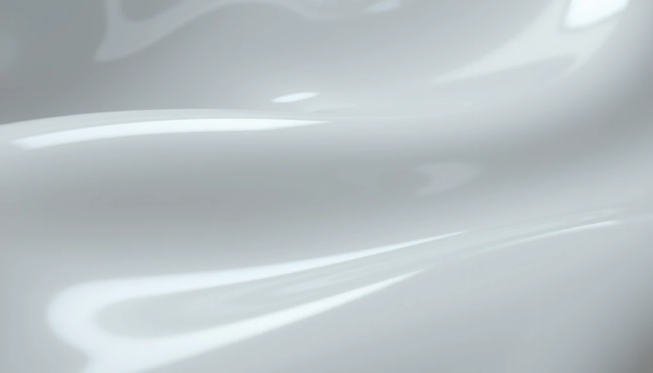 Surreal World Covered In Smooth Glossy Latex Surfaces
