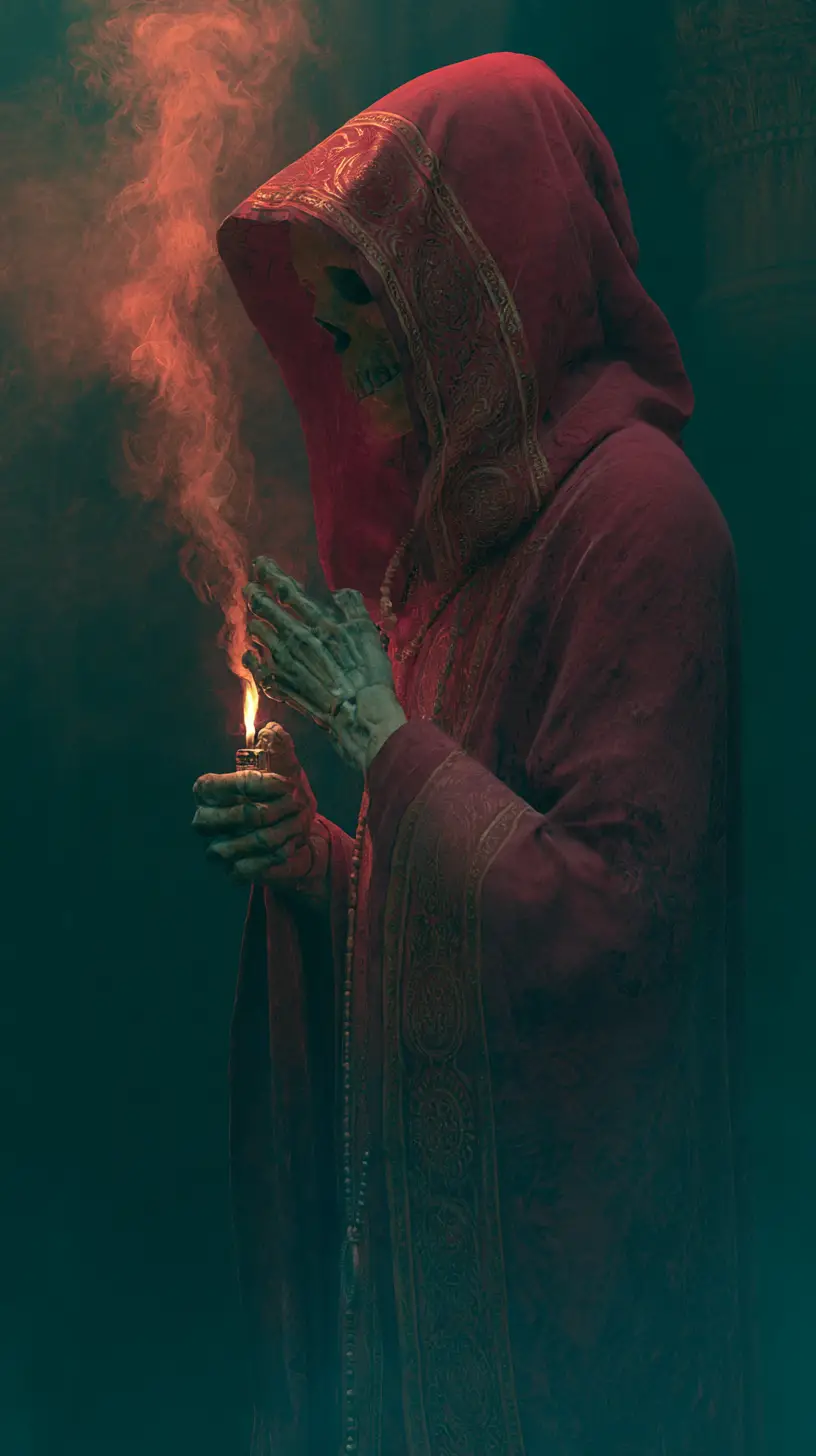 Raised lighters before a shared spark of fire