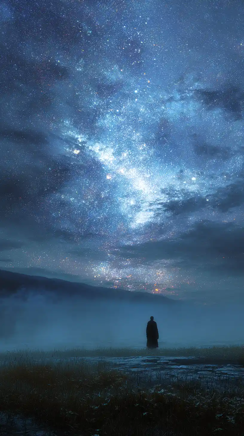Existence Without Us In An Unseen Abstract World