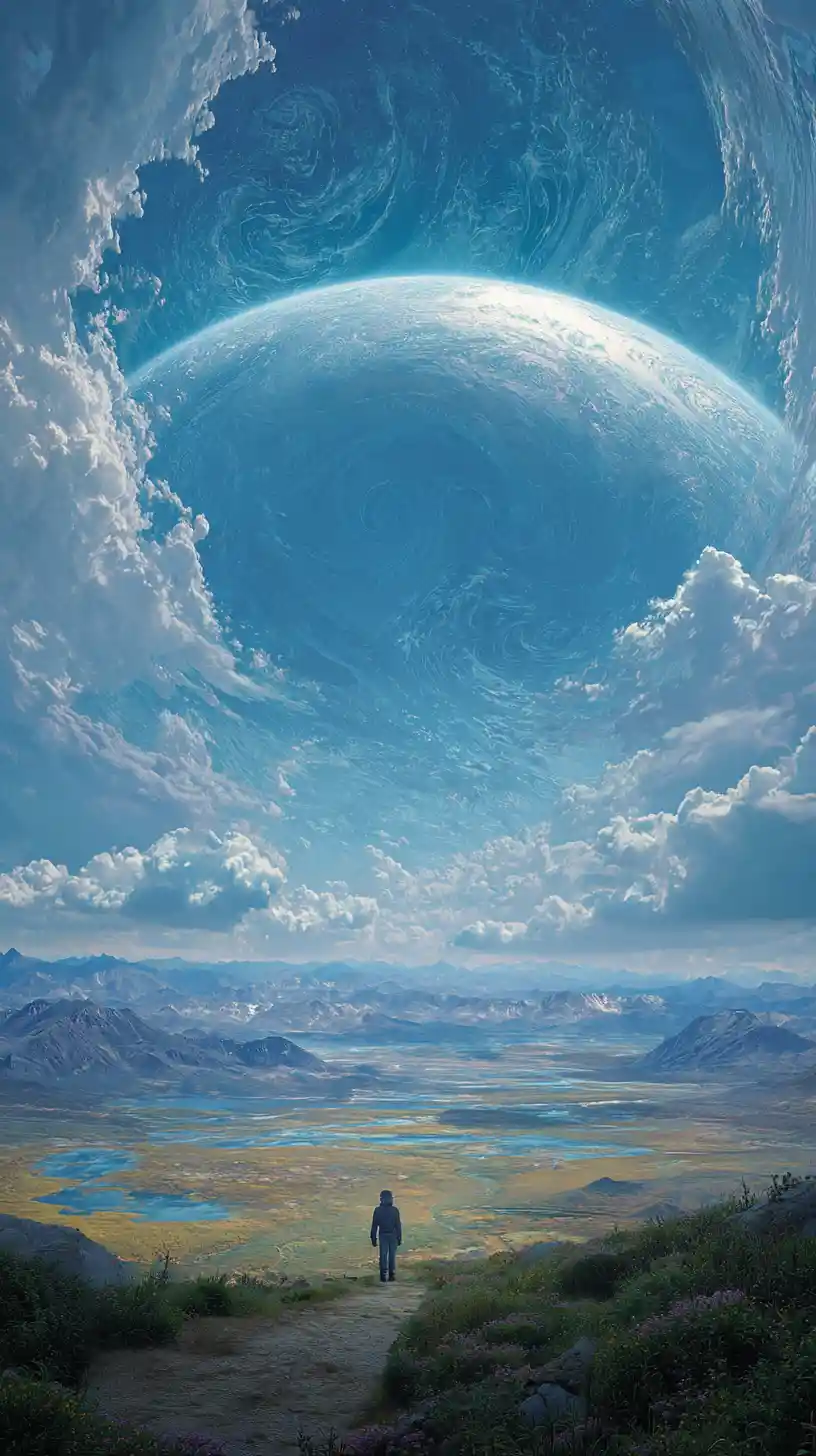 Existence Continuing Beyond Human Awareness In Empty Space