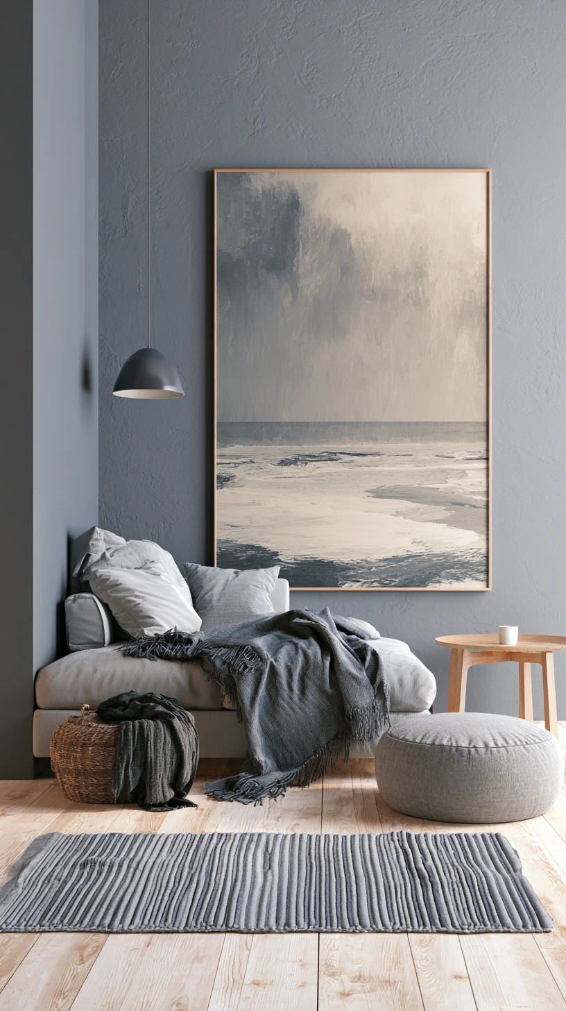 Minimal geometric digital artwork with clean balanced layout