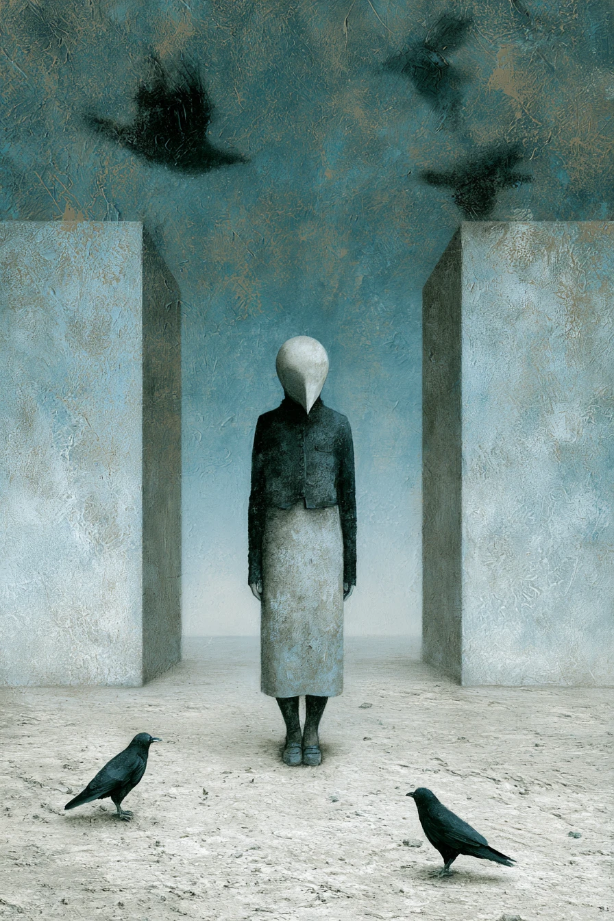 Fine brushed surreal surrealism in a vast imagined world