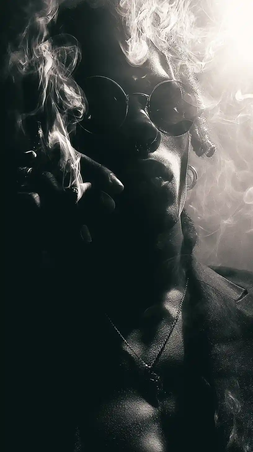 Surreal trippy vision of lifeless and priceless life