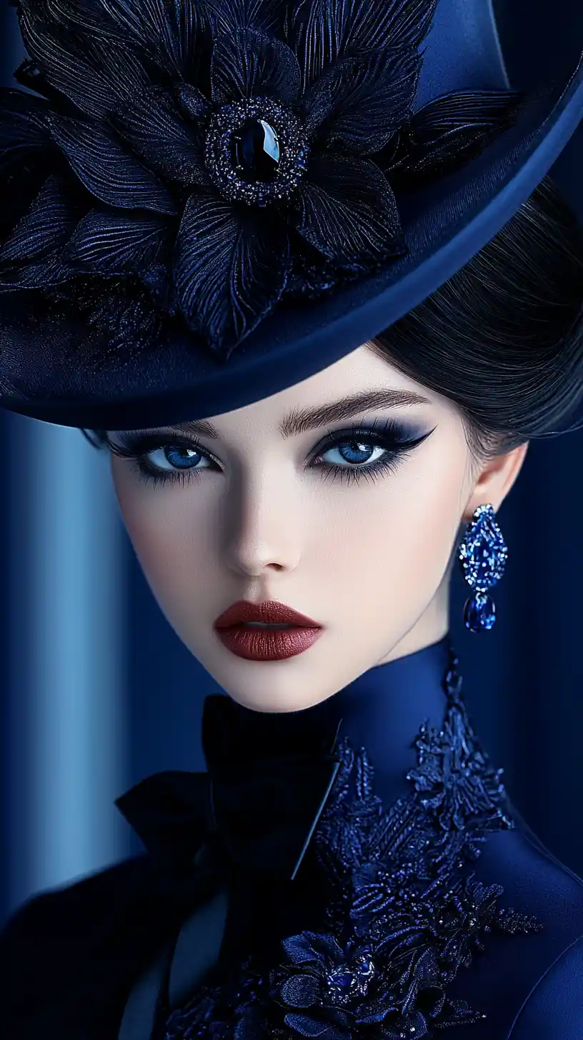 Close up portrait of a woman with rich cinematic detail