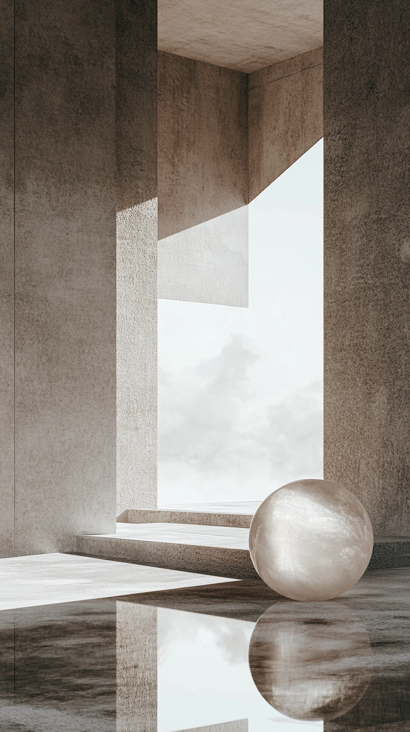 Subtle surreal dual subject formed by hidden structure
